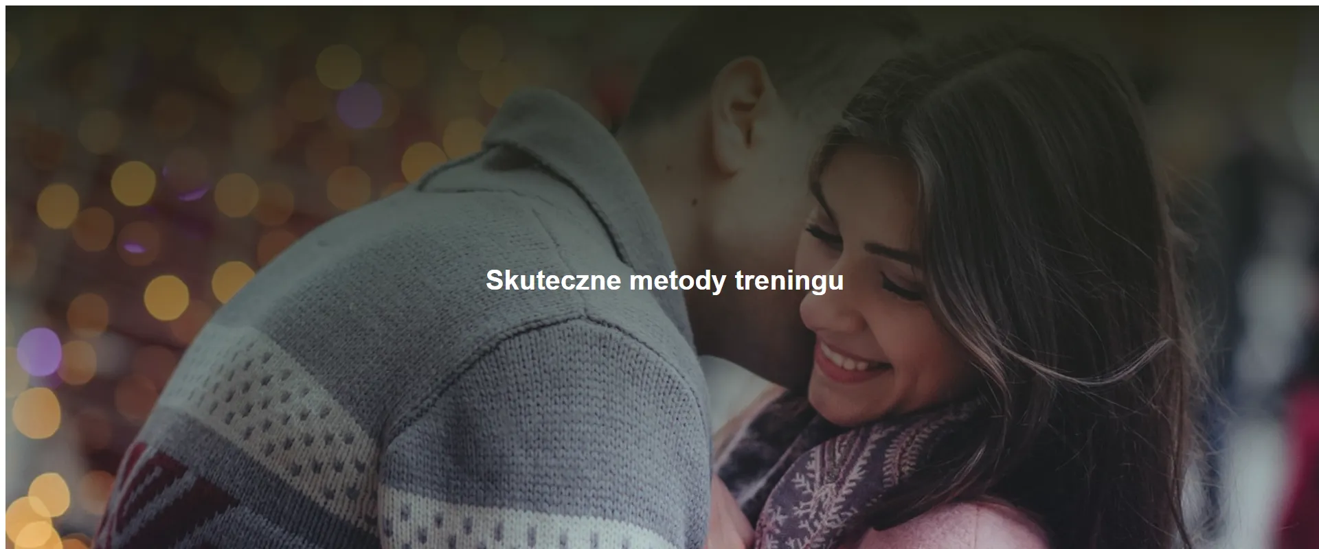 Skuteczne metody treningu